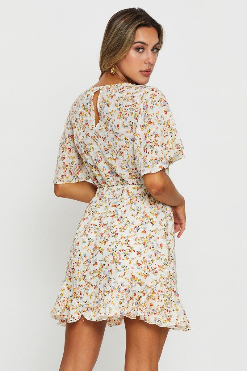 Print Dress Short Sleeve sold by Ally Fashion product image thumbnail 5