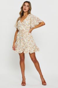 Print Dress Short Sleeve sold by Ally Fashion