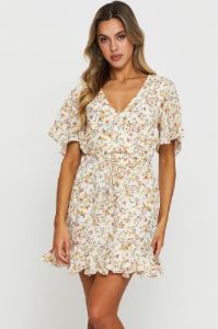 Print Dress Short Sleeve sold by Ally Fashion