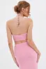 Pink Halter Top sold by Ally Fashion