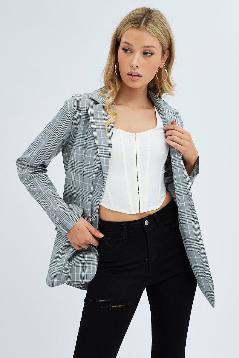 Black Oversized Double Breasted Blazer sold by Ally Fashion
