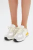 Grey Colorblock Lace Up Trainers Sneakers sold by Ally Fashion