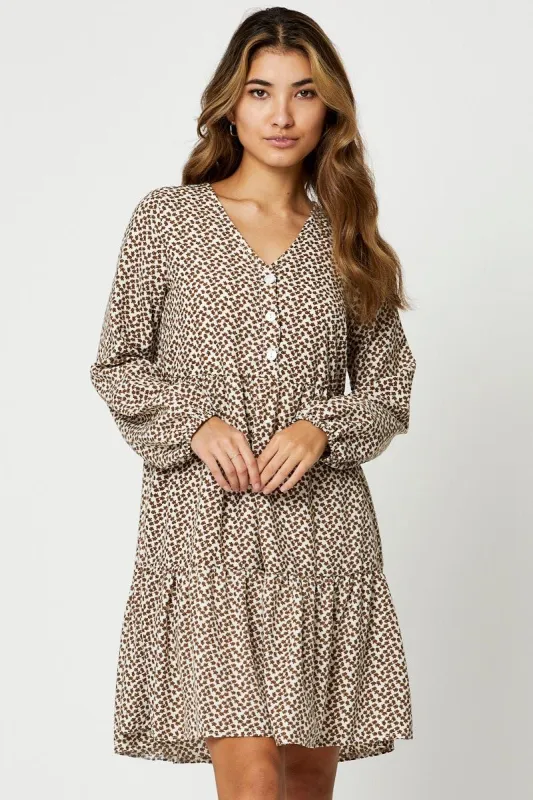 Print Skater Dress sold by Ally Fashion