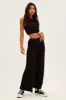 Black Crop Top sold by Ally Fashion
