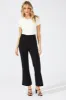 Black Wide Leg Pants High Rise Workwear sold by Ally Fashion