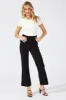 Black Wide Leg Pants High Rise Workwear sold by Ally Fashion