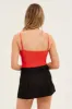 Orange Lace Bodysuit Singlet sold by Ally Fashion