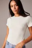 White Supersoft Top Short Sleeve sold by Ally Fashion