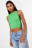 Green Seamless Rib Tank Top sold by Ally Fashion