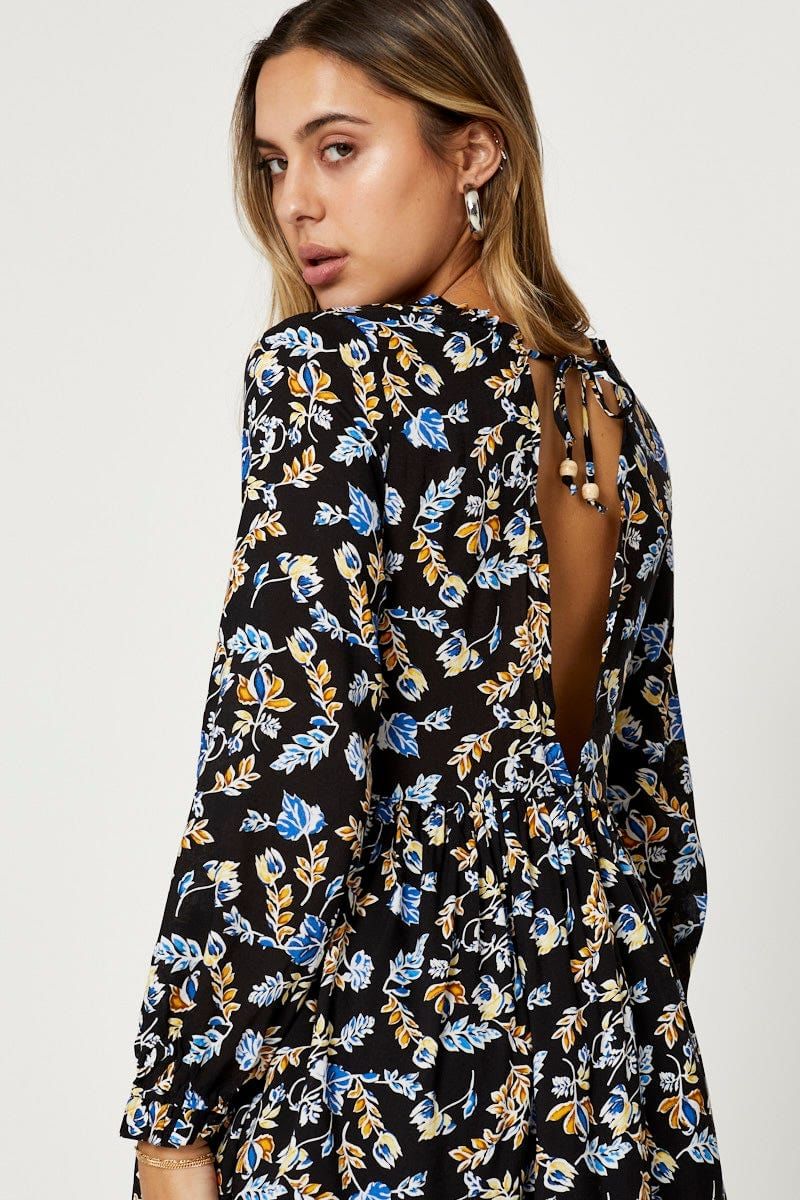 Print Skater Dress sold by Ally Fashion product image thumbnail 5