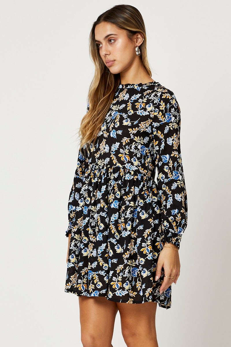 Print Skater Dress sold by Ally Fashion product image thumbnail 3