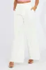 White Wide Leg Pants High Rise sold by Ally Fashion