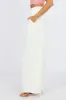 White Wide Leg Pants High Rise sold by Ally Fashion