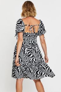 Print Midi Dress Short Sleeve sold by Ally Fashion