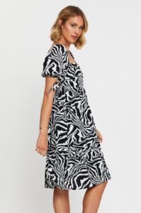 Print Midi Dress Short Sleeve sold by Ally Fashion