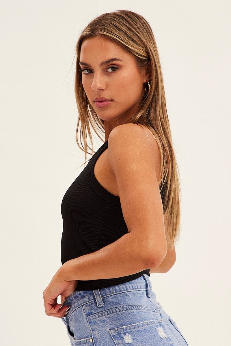 Black Scorpion Print Crop Singlet sold by Ally Fashion product image thumbnail 4