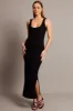 Black Bodycon Dress Sleeveless Textured sold by Ally Fashion