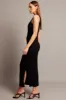 Black Bodycon Dress Sleeveless Textured sold by Ally Fashion