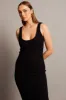 Black Bodycon Dress Sleeveless Textured sold by Ally Fashion