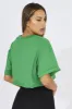 Green Graphic Tee Short Sleeve sold by Ally Fashion