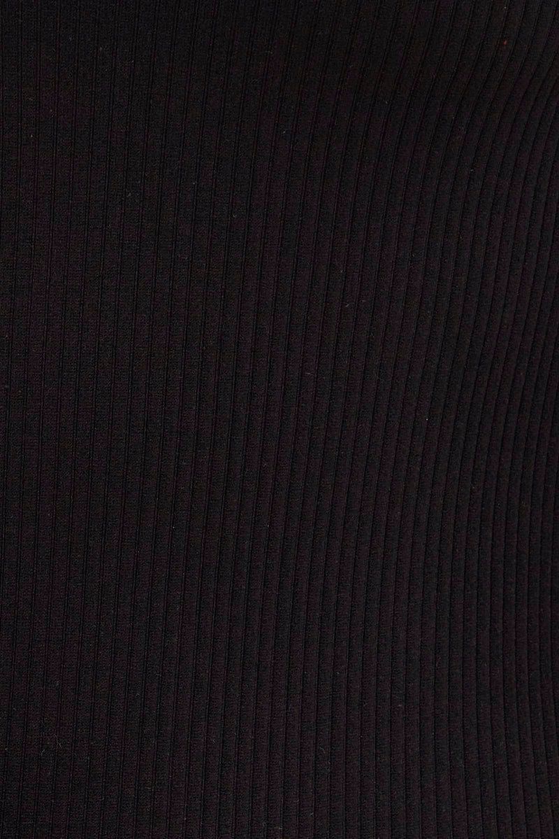 Black Bodysuit Scoop Neck Seamless sold by Ally Fashion product image thumbnail 6