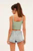 Blue Mid Blue Relaxed Denim Shorts Low Rise sold by Ally Fashion