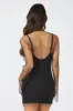 Black Rhinestone Mesh Fishnet Dress sold by Ally Fashion