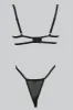 Black Lace Lingerie Set sold by Ally Fashion