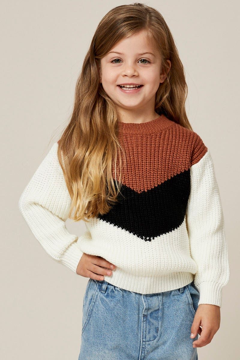 Stripe Knit Top Long Sleeve sold by Ally Fashion