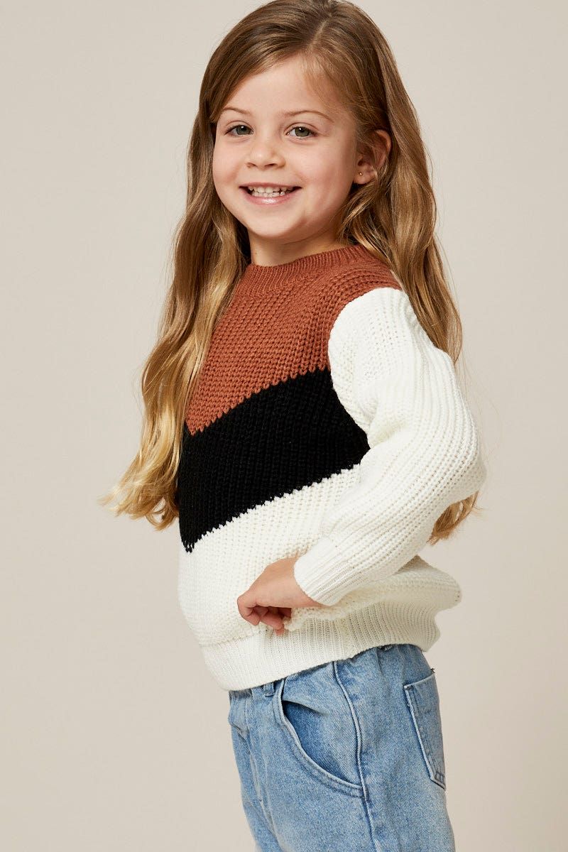 Stripe Knit Top Long Sleeve sold by Ally Fashion product image thumbnail 3