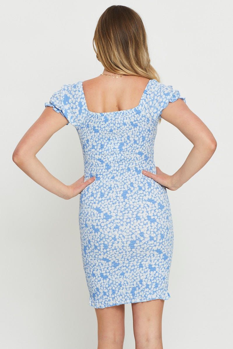 Print Bodycon Dress Mini sold by Ally Fashion product image thumbnail 5