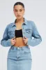 Denim Jacket Long Sleeve sold by Ally Fashion