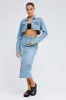 Denim Jacket Long Sleeve sold by Ally Fashion