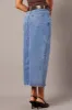 Denim Maxi Skirt Denim Pencil Slit sold by Ally Fashion