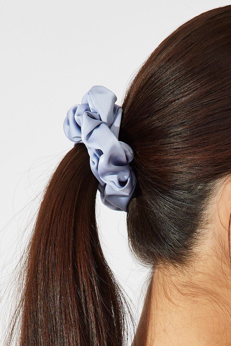 Blue Scrunchies sold by Ally Fashion product image thumbnail 2