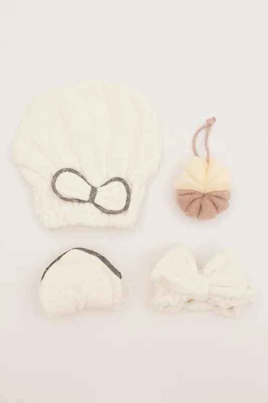 White Spa Bundle Set sold by Ally Fashion