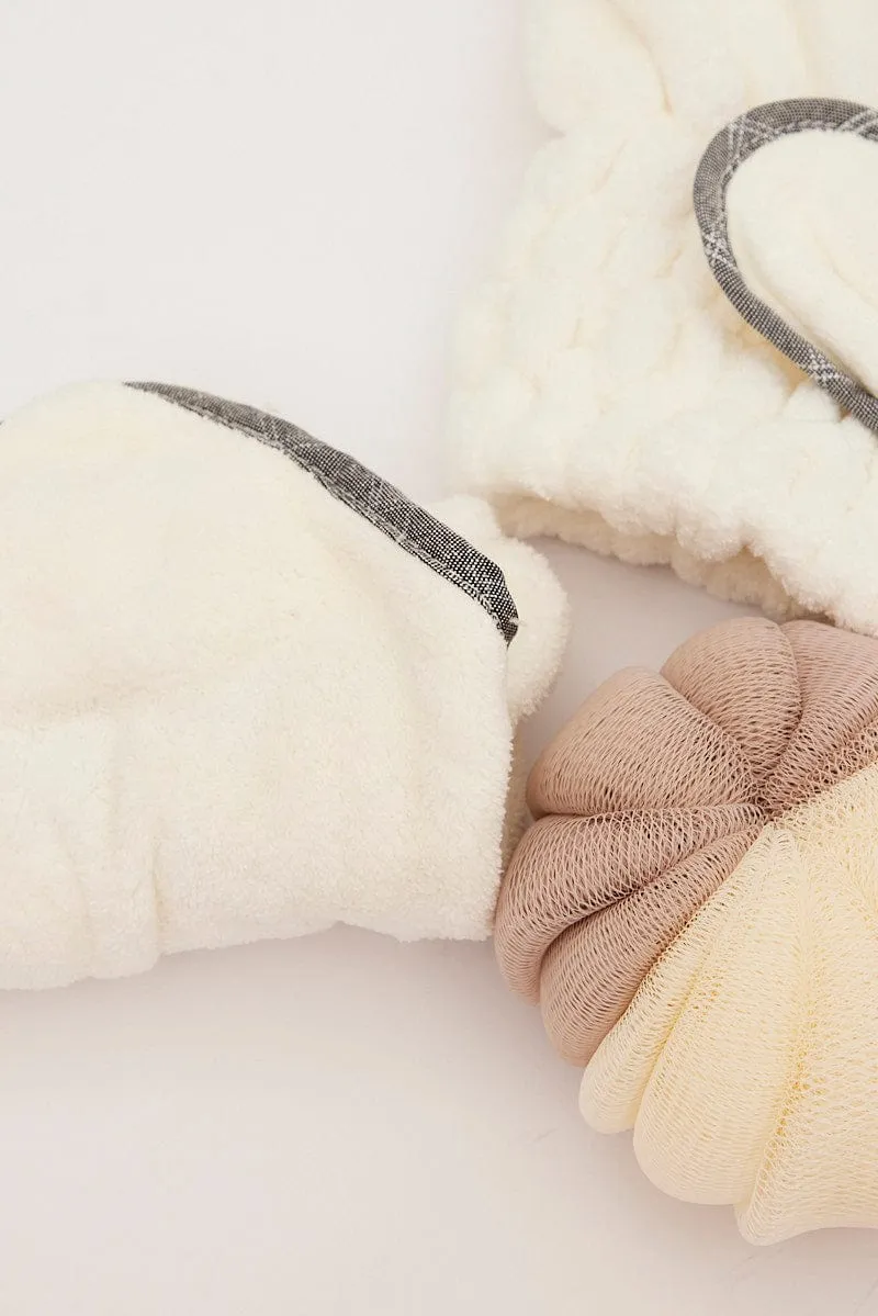 White Spa Bundle Set sold by Ally Fashion product image thumbnail 2