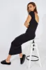 Black Supersoft Maxi Dress Short Sleeve sold by Ally Fashion