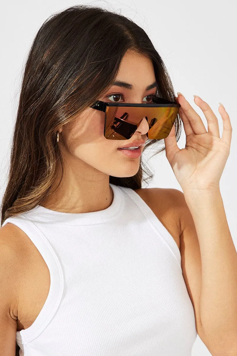 Purple Visor Sunglasses sold by Ally Fashion