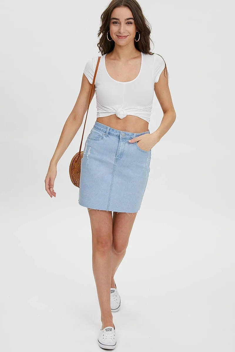 Black Knot Front Tee sold by Ally Fashion product image thumbnail 4