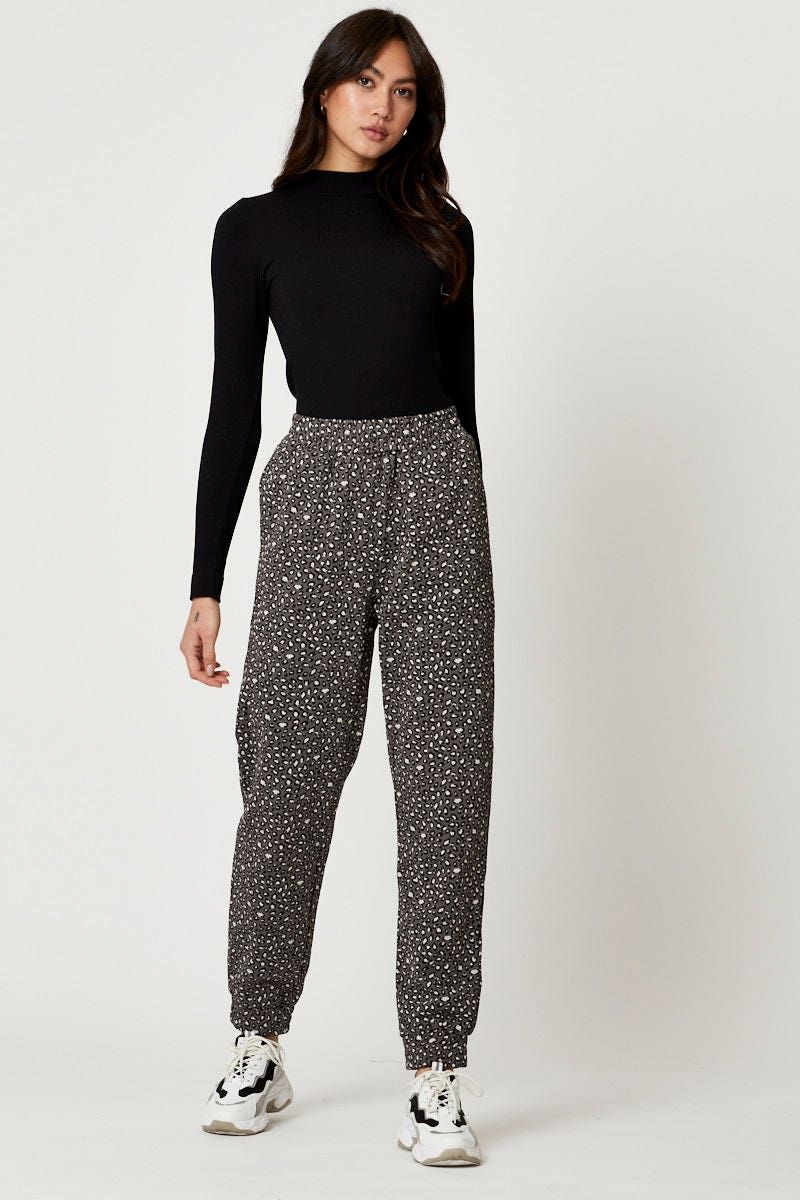 Print Jogger Track Pants sold by Ally Fashion