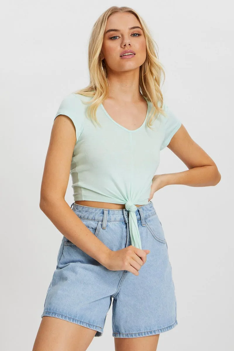 Black Knot Front Tee sold by Ally Fashion product image thumbnail 5