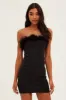 Black Evening Bodycon Mini Dress sold by Ally Fashion