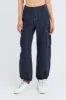 Blue Parachute Pants Low Rise sold by Ally Fashion
