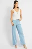 White Tie Front Top Sleeveless Textured sold by Ally Fashion