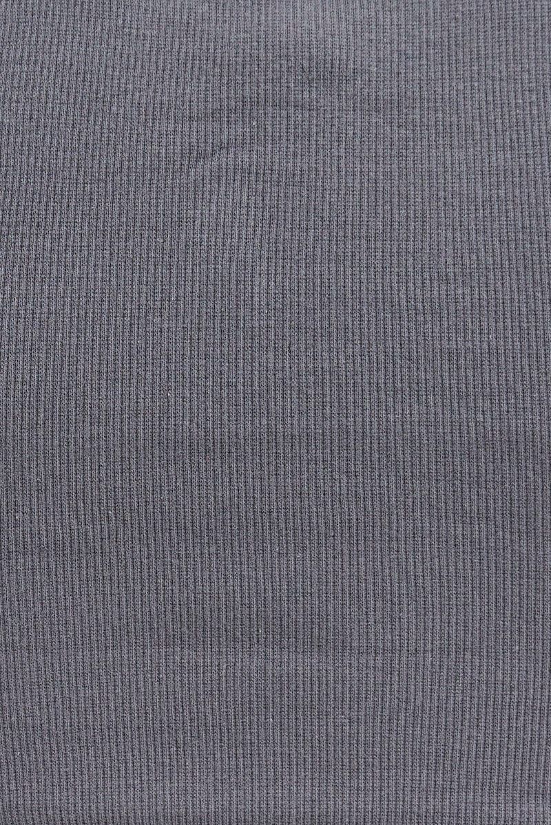 Grey Bodycon Dress Sleeveless Midi Rib sold by Ally Fashion product image thumbnail 6