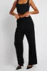 Black Wide Leg Pant High Rise sold by Ally Fashion