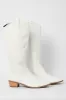 White Western Boots sold by Ally Fashion