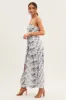 Blue Floral Bandeau Jumpsuit Floral Print sold by Ally Fashion