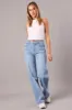 Pink Tank Top Sleeveless Crew Neck Seamless sold by Ally Fashion